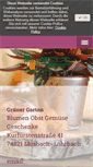 Mobile Screenshot of gruenergarten.com